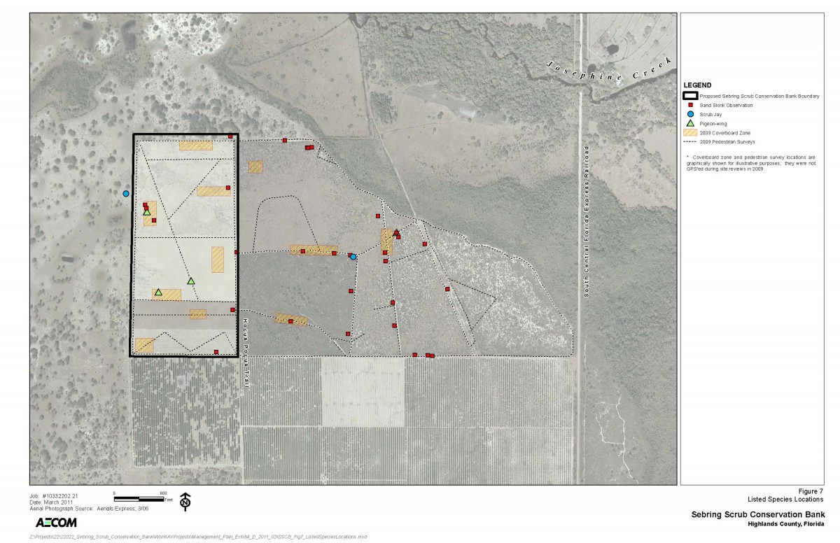 plant and wildlife survey results